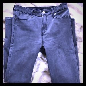 FINAL MARKDOWN Abercrombie & Fitch Grey Denim Jeans Sz 28